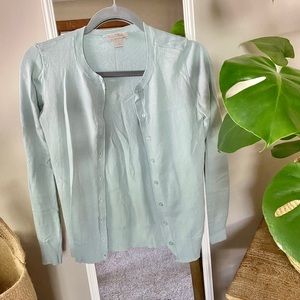 LOFT button up cardigan